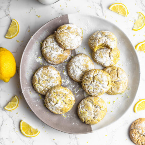 Grain-free, dairy-free lemon cookies from Stelle & Bakes Co