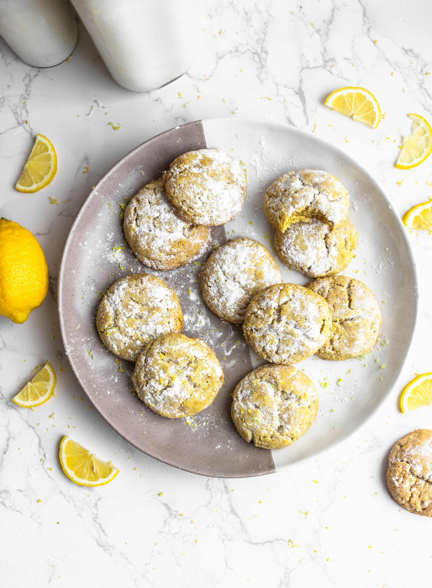 Grain-free, dairy-free lemon cookies from Stelle & Bakes Co