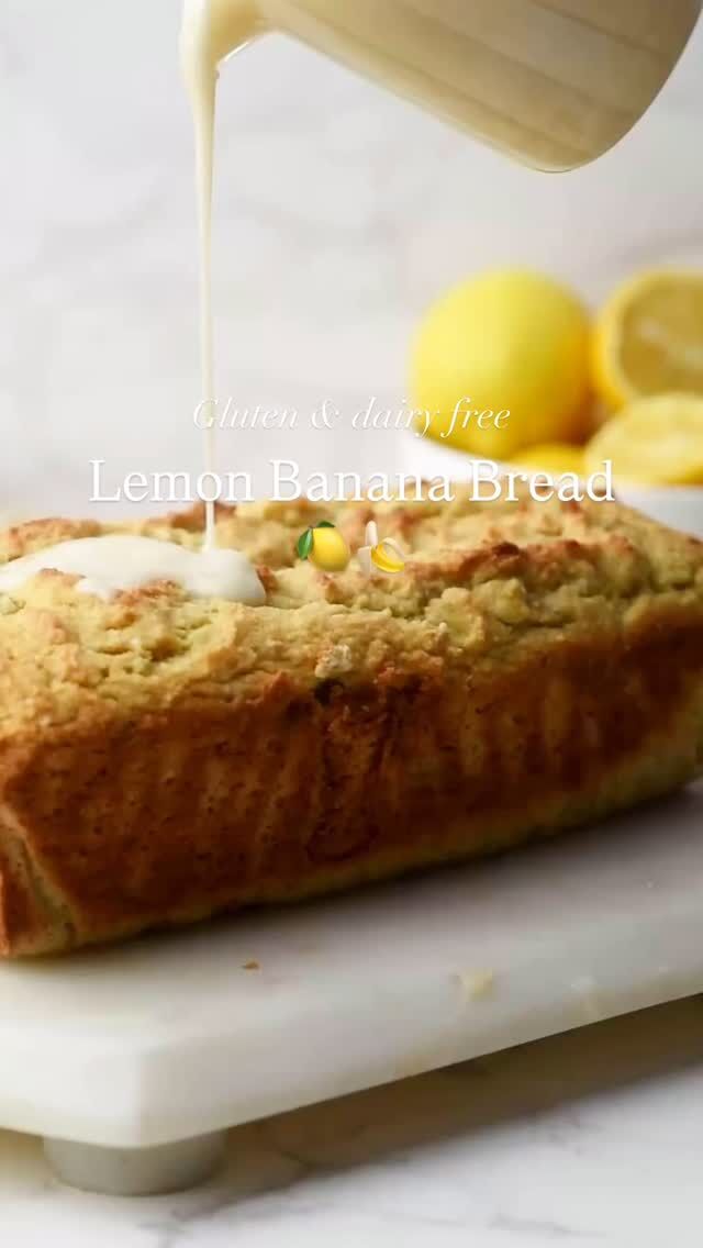 If you have not yet made a zesty banana bread— what are you waiting for? Make this easy, soft and delicious grain & dairy free loaf. 

Comment 🍋 for the recipe