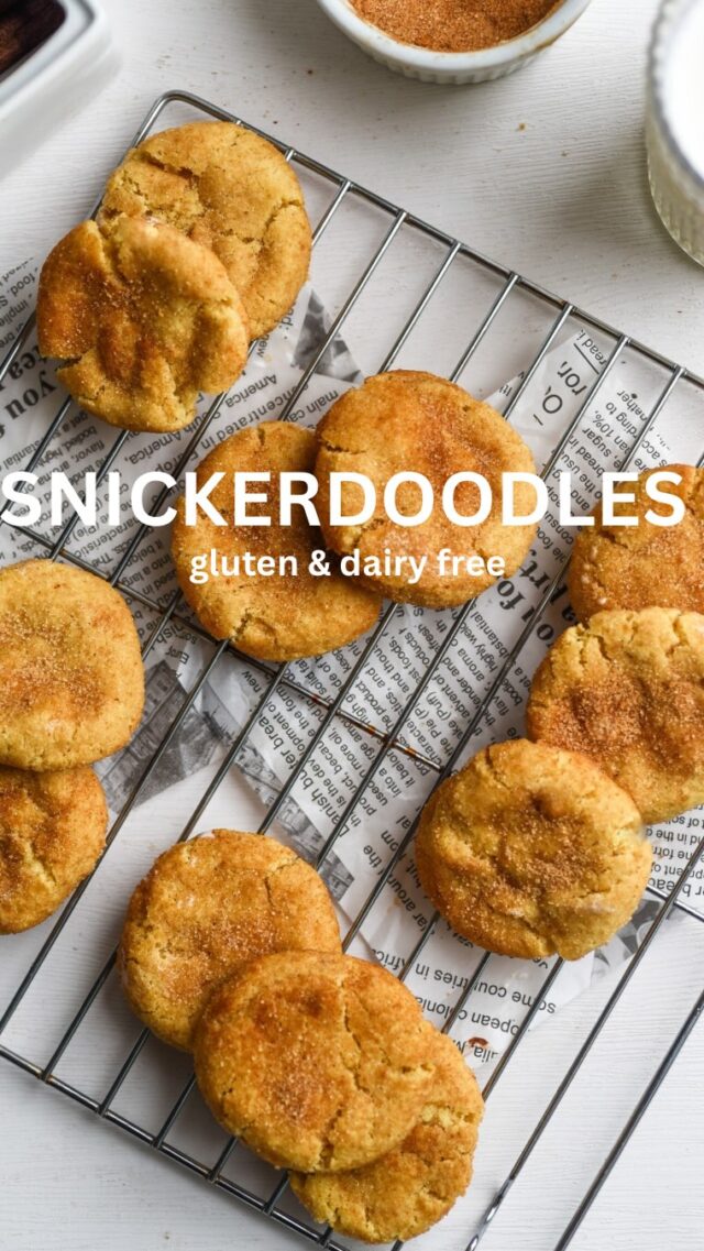 Craving a classic? Chewy, delish, and refined sugar free! Follow & Comment snickerdoodle and follow me for more
