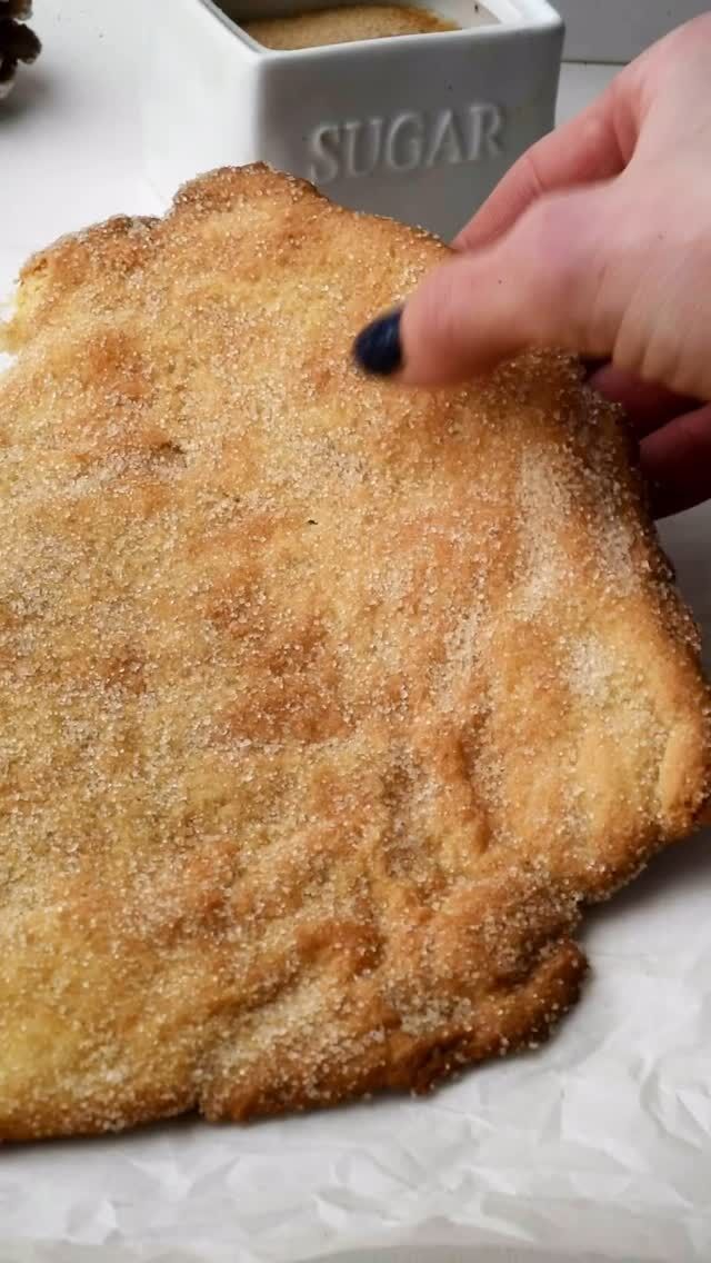 The best and most enjoyable  way to do a cookie!! What are you waiting for?

Follow me and Comment snickerdoodle for the recipe link!
